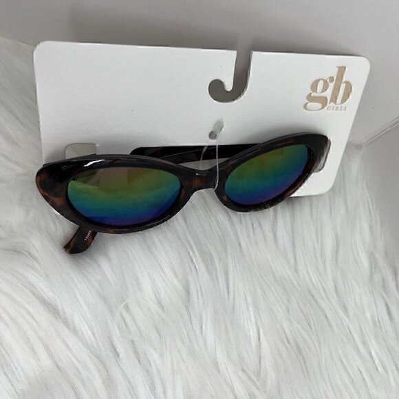 NEW GB Girls Sunglasses 100% UV Protection Tortoise Frame Summer Beach - Picture 1 of 12